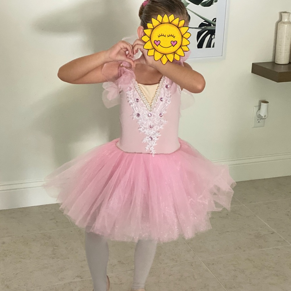 Pink Fairy Princess Costume for Kids